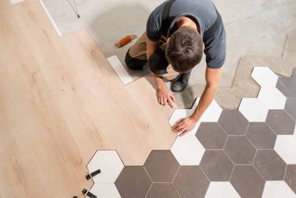 Flooring installation services in Green Bay